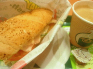 クラブハウスサンド<SUBWAY>
