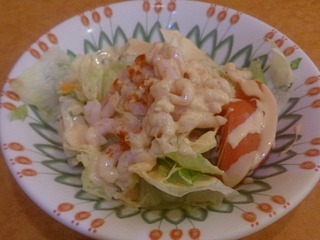 小エビのサラダ