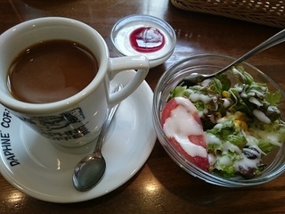 ダフネ珈琲館のモーニング